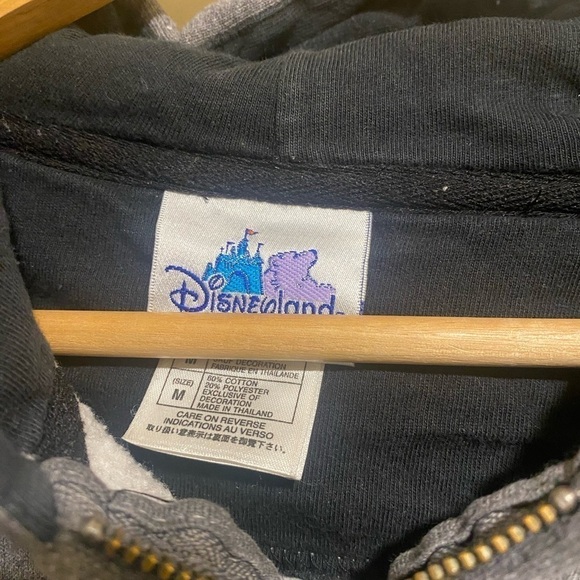 DISNEYLAND GRUMPY ZIP FRONT HOODIE SIZE MEDIUM - Picture 5 of 5